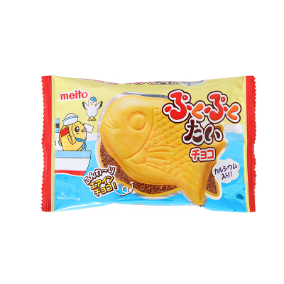 日本名糖草莓味巧克力鲷鱼烧
