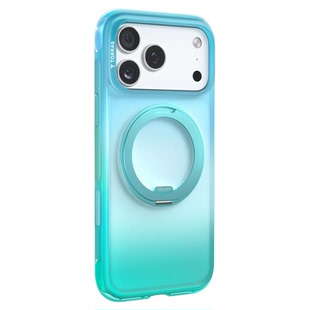 [渐变色]图拉斯O3Air支点壳iPhone17ProMax手机适用苹果16pm新款外壳气囊防摔17p磁吸带支架高级感时尚超火