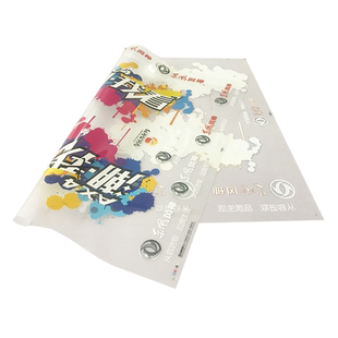 烫画贴定制无描边柯式白墨烫画热撕膜热转印定制T恤印花logo深圳