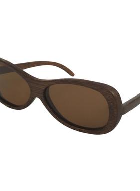 墨镜个性风蝶形女士竹子太阳镜