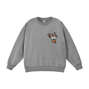 SOULGOODS T型虎头LOGO印花卫衣