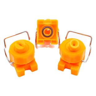 夹扣喷嘴 涂装扇形喷头 电泳前处理清洗 工业塑料锥形雾化喷嘴