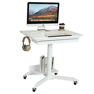 印方德柯移动电脑桌台式折叠升降桌卧室家用工作台儿童学习桌书桌