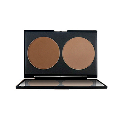 双色修容盘v型脸部高光鼻影遮瑕