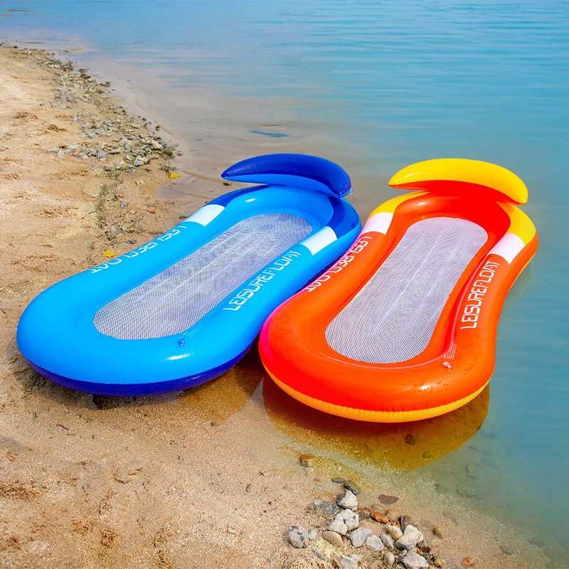充气水上浮床漂浮垫乐园玩具躺着游泳圈游泳浮垫网红泳圈可躺躺椅