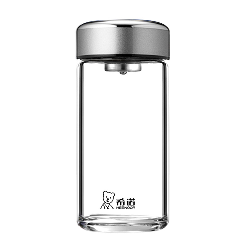 希诺官方正品便携车载单层玻璃杯