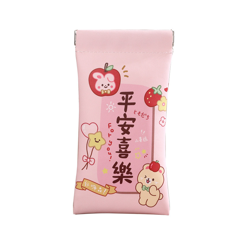 弹片便携眼镜袋墨镜盒