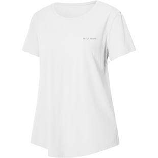 BellaRichie修身速干运动上衣t恤女健身房跑步透气短袖夏季瑜伽服