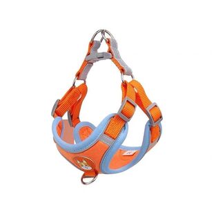 狗狗牵引绳遛狗牵引绳反光胸背带可调节遛狗绳子狗链小型背心式