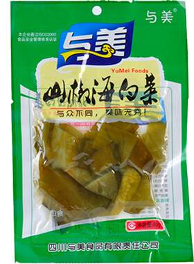 与美白菜山椒海带片香辣