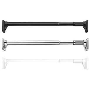 阳台家用免打孔伸缩晾衣架杆一根可伸缩升降晾晒杆晒被子衣服神器