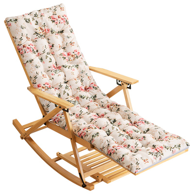 木马人躺椅垫子摇椅藤椅坐垫