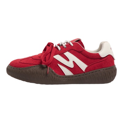 F21红色德训鞋女款2025新款秋季