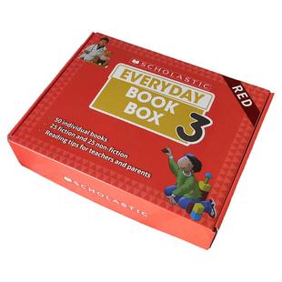 正版学乐分级阅读绘本 Everyday Book Box 天天阅读系列最新版本 box 3 第三辑 Level 1 蓝思130L-210L红色赠音频点读贴