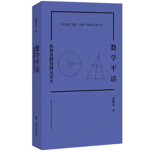 《数学平话:从黎曼假设到无穷大》五个专题的数学断代史,窥探近代文明进步轨迹 贾辉军 读库