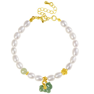 【马年本命年礼物】宫里上新天然珍珠手链女款正品小马手饰女生