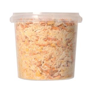 猫咪美毛零食蛋黄磷虾鸡肉松混合桶成幼猫营养暖磷脂宠物辅食拌粮