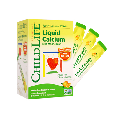 童年时光Childlife婴幼儿钙镁锌补钙【临期2026年7月1日到期】
