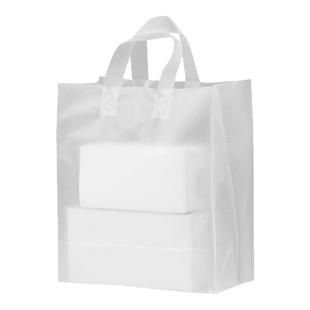 加厚外卖打包袋四方底手提袋餐厅餐盒外送包装袋商用塑料打包袋子