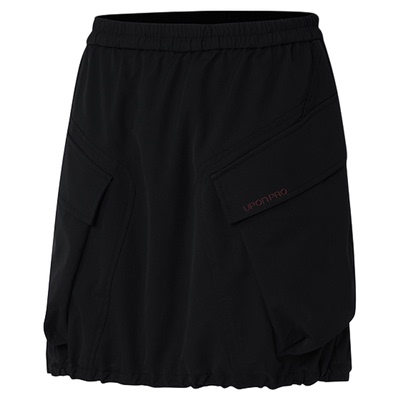 大口袋工装短款半身裙