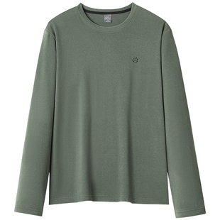 探拓户外双面暖绒打底衫男女保暖内衣秋冬新款抓绒衣内搭长袖T恤