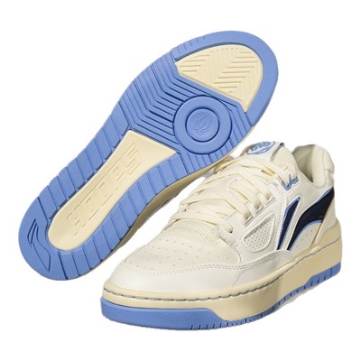 李宁休闲鞋男女同款2025夏季新款新秀减震回弹篮球文化鞋ABCV009