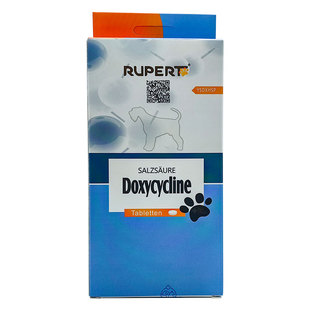 瑞沃特盐酸多西环素片宠物感冒咳嗽狗鼻涕猫鼻支消炎感冒药rupert