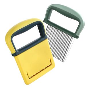 狼牙刀土豆刀切土豆波浪刀切花式刀具花样家用波纹形切片神器洋芋