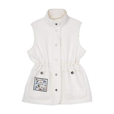 UNICARE秋冬御寒抓绒马甲潮 高端保暖背心 摇粒绒双面穿马夹2026