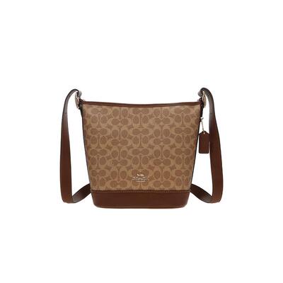 【自营】COACH/蔻驰LOGO压花标识女士复古时尚单肩斜挎包CBH20