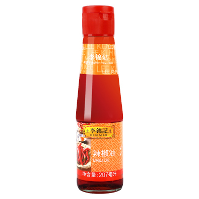 李锦记红油辣椒油207ml*2瓶家用