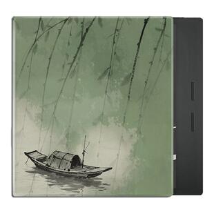 适用文石leaf5/leaf3油画风景poke6s小白马5s阅读器tab8c磁吸Note电子书BOOX保护套Page电纸书x5s保护壳简约