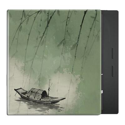 适用文石leaf5/leaf3油画风景poke6s小白马5s阅读器tab8c磁吸Note电子书BOOX保护套Page电纸书x5s保护壳简约