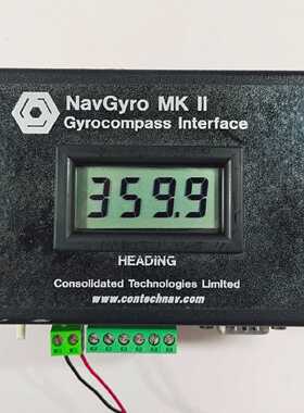 CONSOLIDATED TECHNOLOGIES NAVGYRO MK II GYROCOMPASS INTERFAC