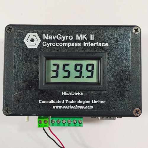 CONSOLIDATED TECHNOLOGIES NAVGYRO MK II GYROCOMPASS INTERFAC