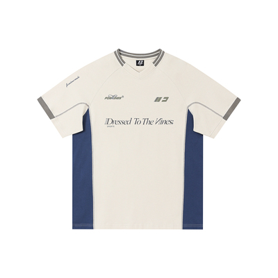 FORNINES凉感速干撞色短袖t恤