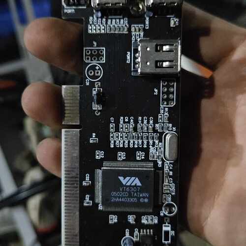 VIA VT6307 PCI采集卡，支持DV、HDV高清视频