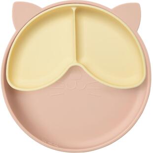 Qlittle宝宝餐盘 自主进食硅胶吸盘 可拆卸 易清洗 无异味