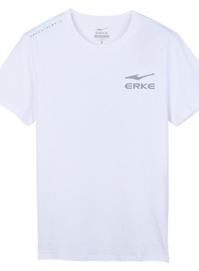 鸿星尔克男T恤2026夏季新款短袖透气速干红星跑步服运动健身上衣