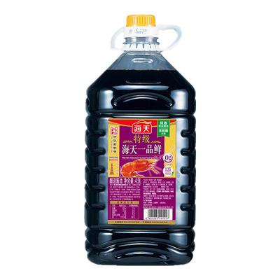 海天一品鲜特级酱油4.9L