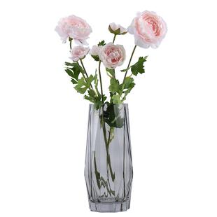 高级感ins风玻璃花瓶透明水养插花瓶鲜花玫瑰百合花客厅摆件欧式