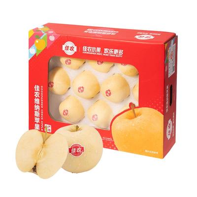 佳农山东维纳斯黄金苹果新鲜水果25年新果脆甜多汁 4.5斤礼盒装