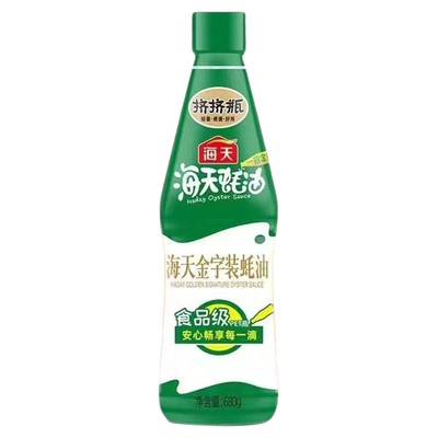 海天金字装蚝油680g瓶装