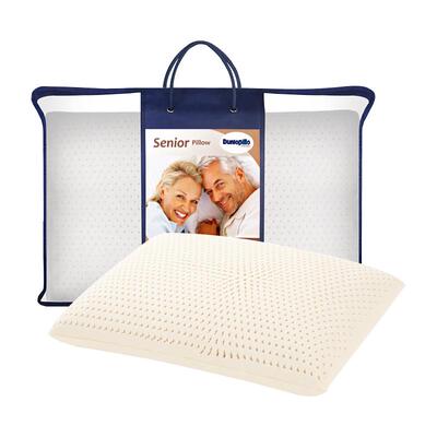 邓禄普天然乳胶枕荷兰进口枕芯