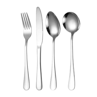 加厚高档牛排刀叉套装西餐餐具刀叉勺三件套家用不锈钢西餐叉餐具