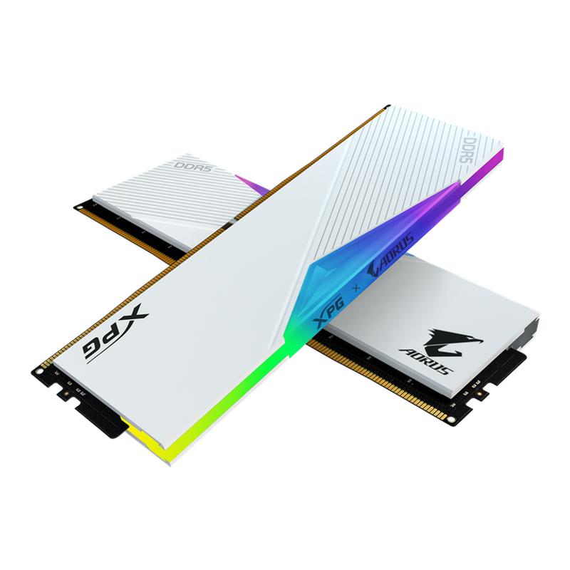 XPG威刚D500G技嘉联名套条DDR5内存条16/32G灯条RGB台式电脑AMD用