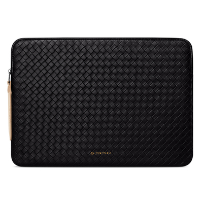 Comfyable编织款电脑包黑色