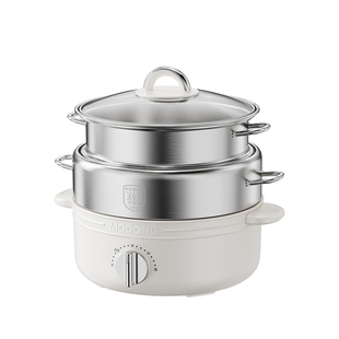 摩动不锈钢电煮锅一体锅多功能0涂层分体式电火锅小型一人食小锅