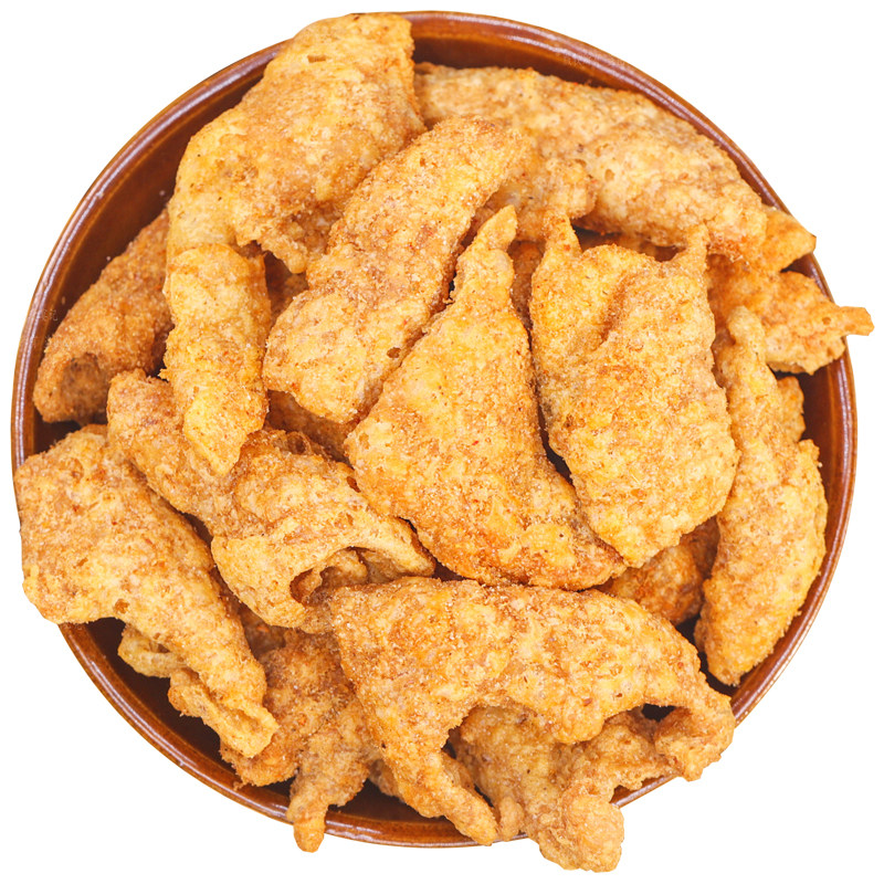 香酥鸡皮酥脆爽口肉香不腻解馋爽