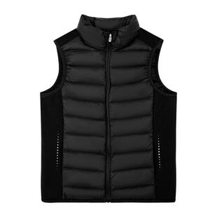 左西女童羽绒马甲冬装保暖2025新款儿童洋气轻薄校服神器内胆背心